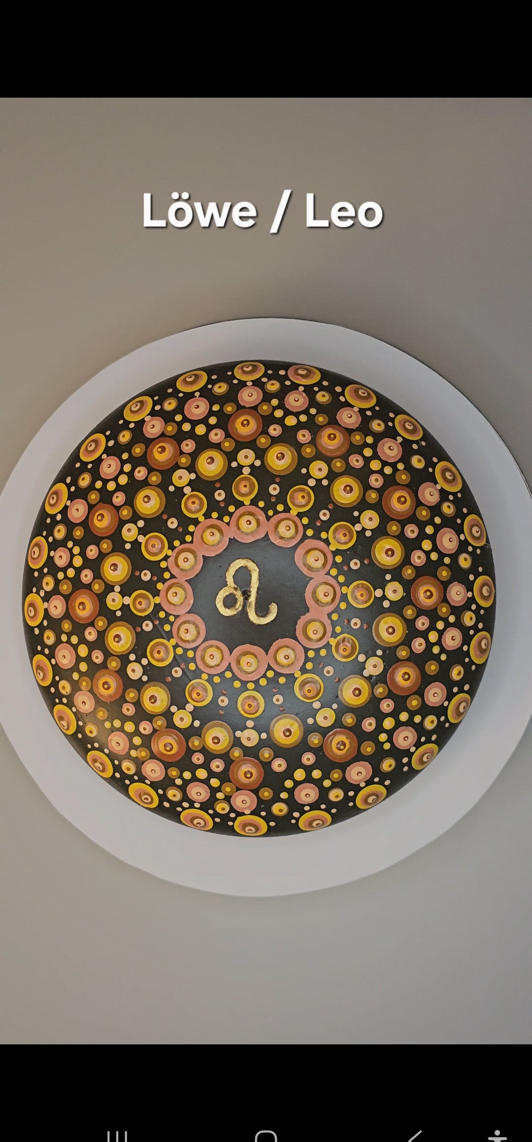 Aura-Sternzeichen-Stein Löwe