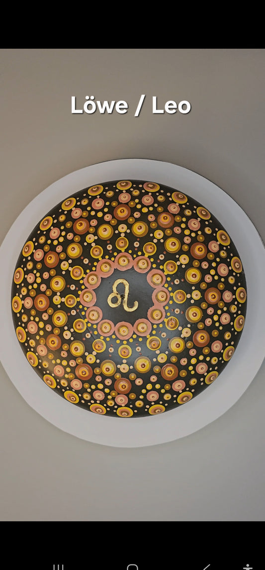 Aura-Sternzeichen-Stein  Löwe